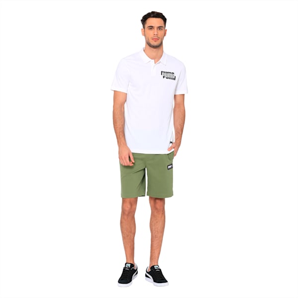 Fusion Twill 8" Men's Shorts, Olivine, extralarge-IND